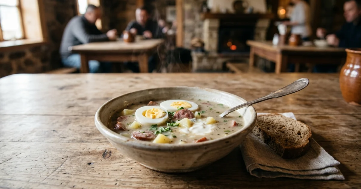 Regional European Soups: From French Onion to Polish Zurek